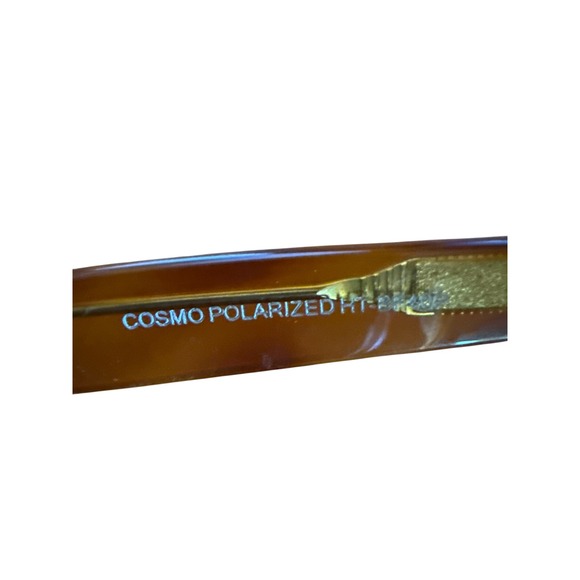 DIFF Eyewear Cosmo Polarized Sunglasses Brown Tortoise Round Frame Women\'s‎